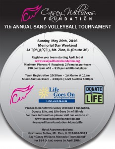 Casey Williams Foundation Volleyball